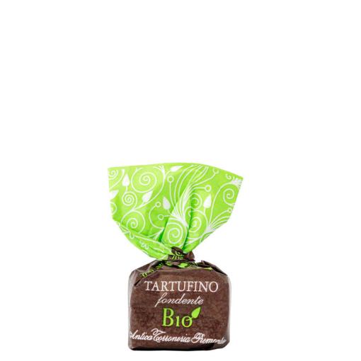 Bio Schokoladentrüffel Praline mit Haselnuss aus Italien