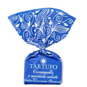 Antica Torroneria Piemontese Schokoladen-Trüffel Tartufo dolce caramello e nocciole salate ~ 14g