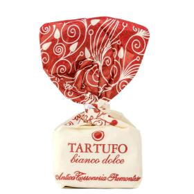Antica Torroneria Piemontese Schokoladen-Trüffel Tartufo dolce bianco (weiß) ~ 14g