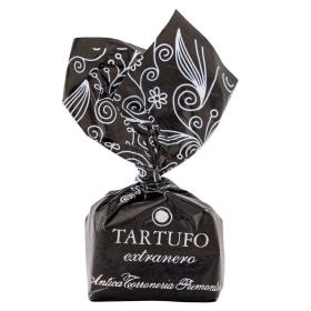 Antica Torroneria Piemontese Schokoladen-Trüffel Tartufo dolce extranero (extra dunkel) ~ 14g