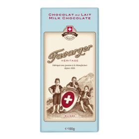 Favarger Heritage Tafel Milchschokolade 100g ~ 1 Tafel á 100g