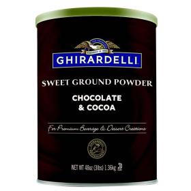 Ghirardelli Trinkschokolade Sweet Ground Chocolate ~ 1.36 Kg Dose