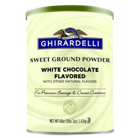 Ghirardelli Trinkschokolade Sweet Ground White Chocolate ~ 1.42 Kg Dose