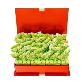 Gustone Schokoladentrüffel Pralinen-Schachtel mit 35 Stück - Tartufi Dolci al Pistacchio von Antica Torroneria Piemontese ~ 490g