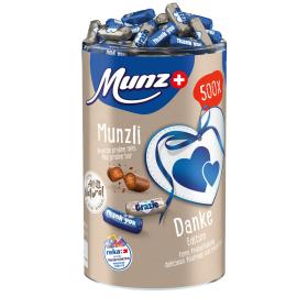Munz Munzli Mini Praliné Danke 4,7g ~ 2,5 kg Dose
