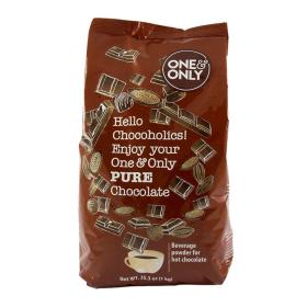 one&only Trinkschokolade Pure Chocolate ~ Beutel a 1 Kg