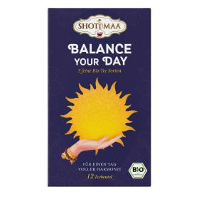 Shoti Maa Bio Tee - Balance your day Box - 5 Balance your day Teesorten in einer Box ~ 12 Teebeutel